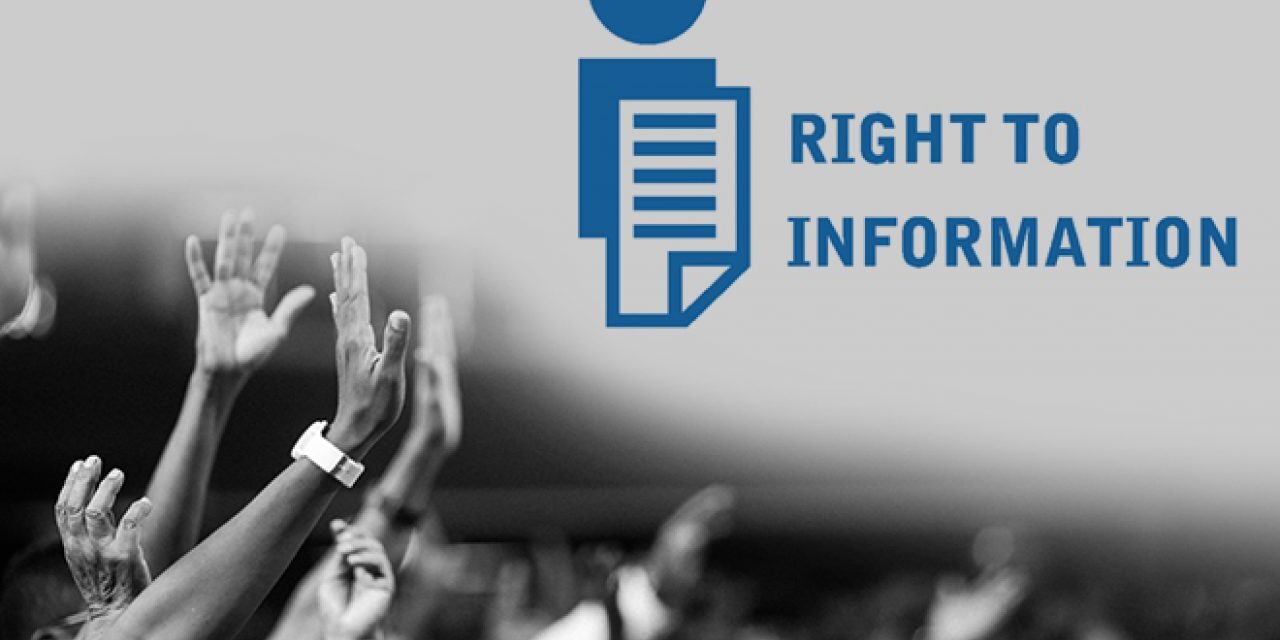 RTI: IMPLEMENTATION OF THE RIGHT TO INFORMATION ACT