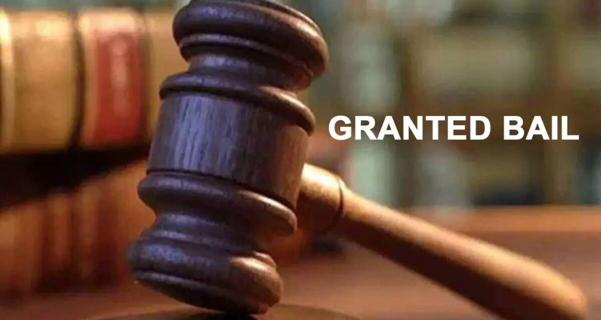 Gujarat High Court states  the purpose of the bail is not punitive but rather preventive accused is charged under Sections 406, 114 of the Penal Code, 1860, and sections 3(1)(r), 3(1)(s)  of the Atrocity Act