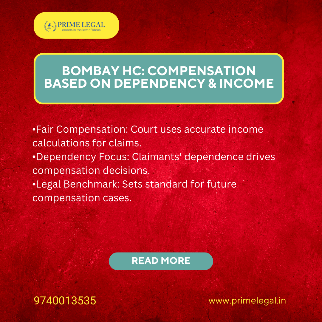 Bombay HC_ Compensation Based on Dependency & Income Instagram