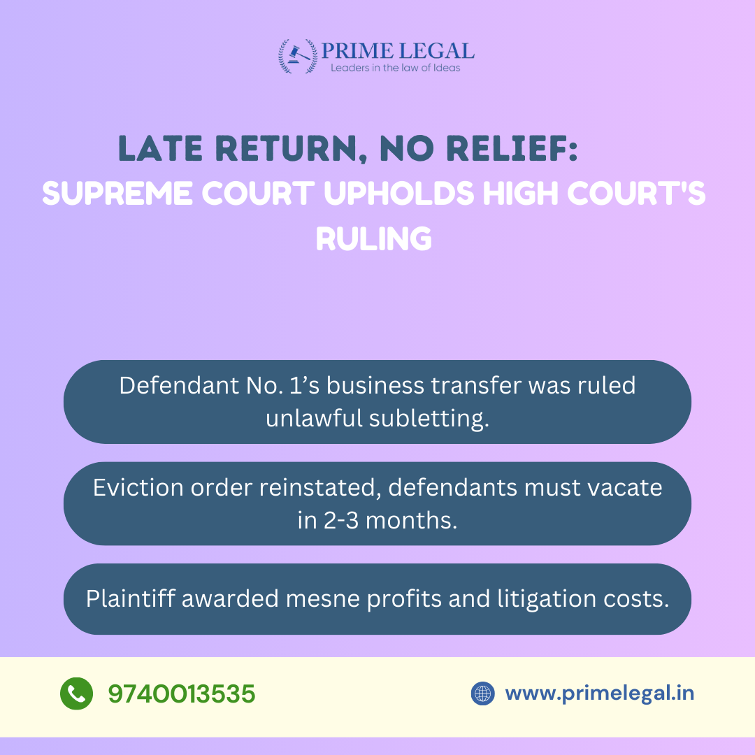 LATE RETURN, NO RELIEF_ Instagram