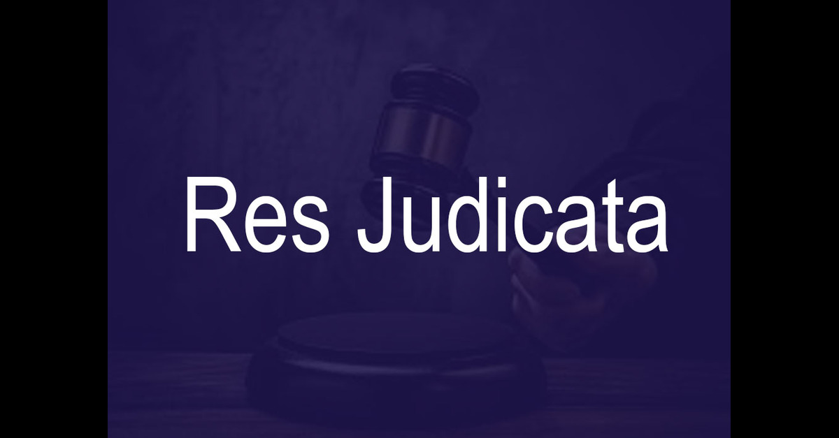 Res-Judicata