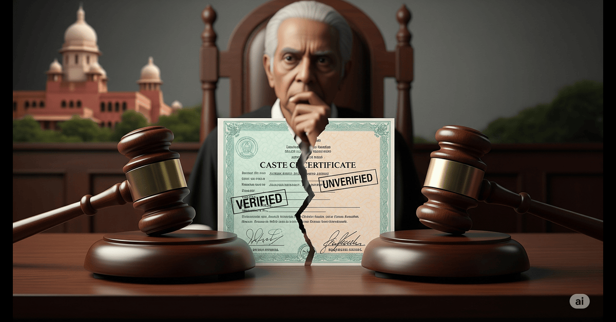 MADRAS HIGH COURT DELIVERS SPLIT VERDICT ON POST-RETIREMENT CASTE CERTIFICATE VERIFICATION