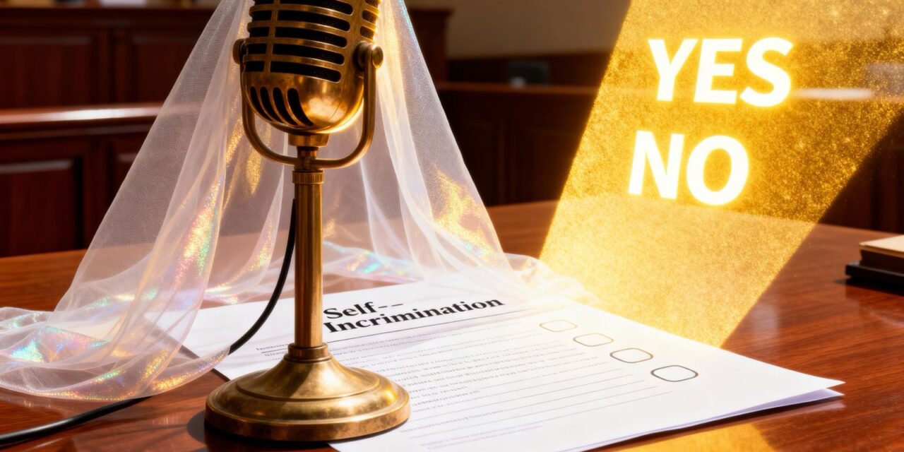 Voice Sampling of a Witness and Self-Incrimination: Clarifying the Magistrate’s Authority