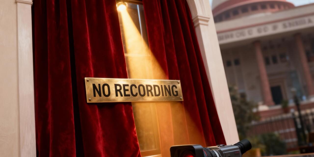 Supreme Court Rejects Video Preservation Plea: Court Proceedings Recording Policy Remains Restrictive