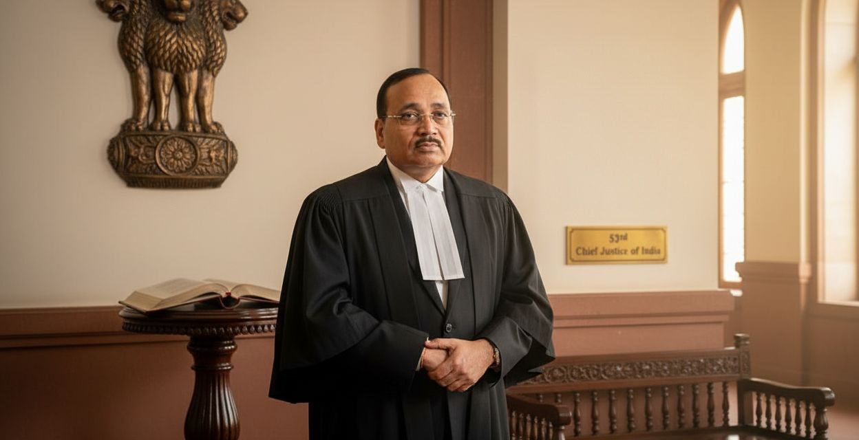 Justice Surya Kant Appointed As 53rd Chief Justice of India