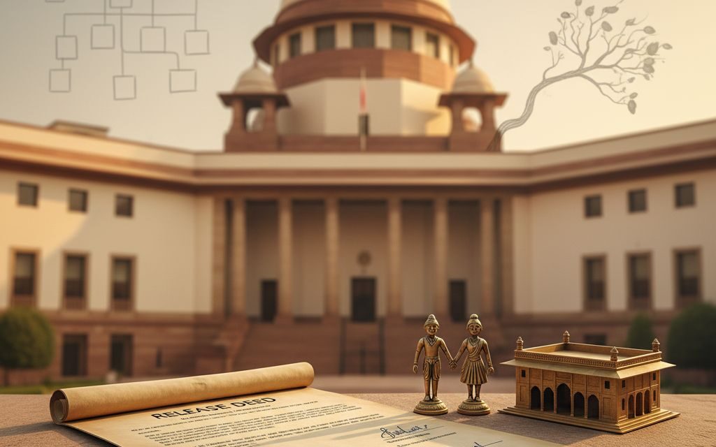 Supreme Court: Coparcener’s Release Deed Immediately Ends Rights in Joint Family Property