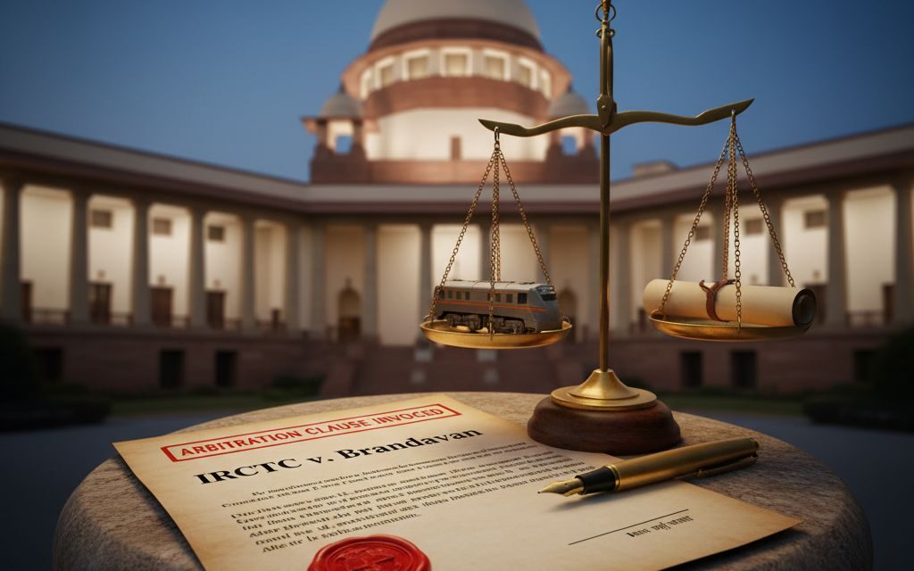 SUPREME COURT’S CLARIFICATION  IN IRCTC V/S BRANDAVAN : ARBITRATOR CANNOT REWRITE THE CONTRACT