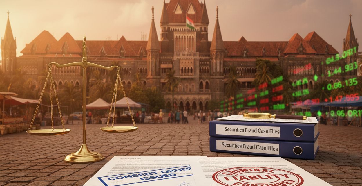Bombay High Court Clarifies: SEBI Consent Orders Don’t Wipe Out Criminal Liability in Securities Fraud Cases