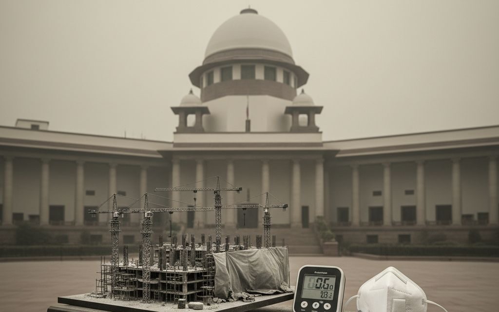 Supreme Court on Delhi NCR Pollution: Year-Long Construction Ban Not a Viable Measure