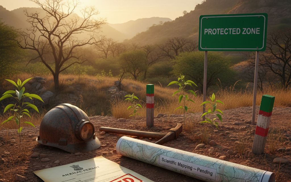 SUPREME COURT PROTECTS ARAVALIS: NO NEW MINING LEASES UNTIL SCIENTIFIC MAPPING AND SUSTAINABLE PLAN ARE READ