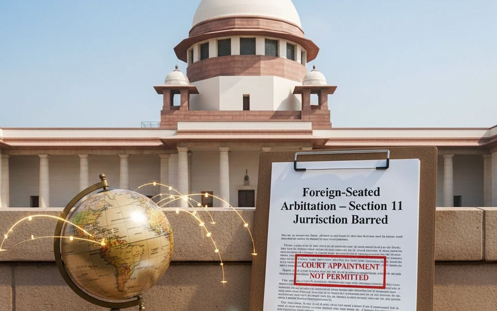 Supreme Court Clarifies: Indian Courts Cannot Appoint Arbitrators in Foreign-Seated Arbitration
