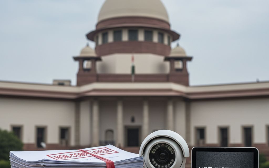 Supreme Court Demands Accountability: Centre, States Pulled Up for Not Installing CCTVs in Police Stations