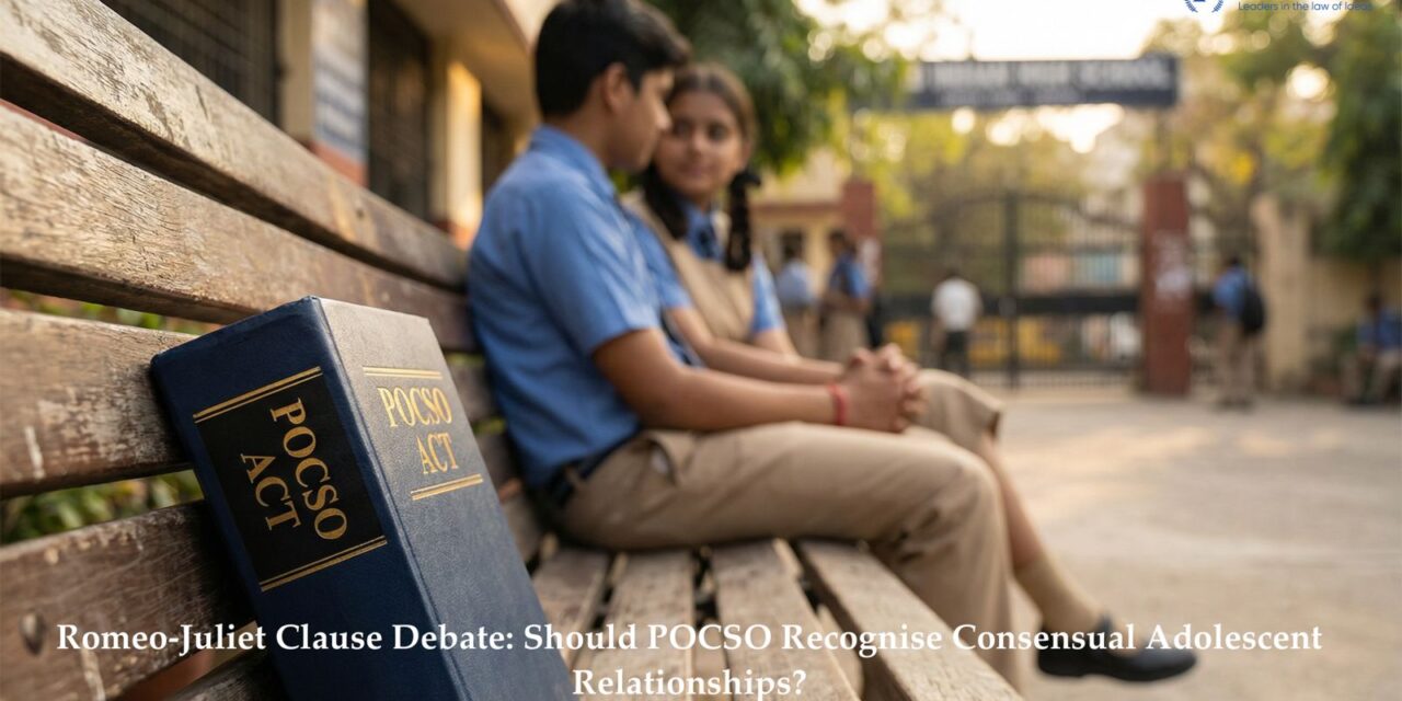 Romeo-Juliet Clause Debate: Should POCSO Recognise Consensual Adolescent Relationships?