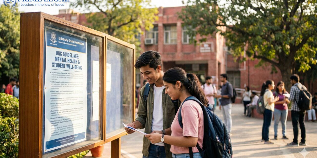 UGC Issues Comprehensive Guidelines on Mental Health and Well-Being for Higher Educational Institutions
