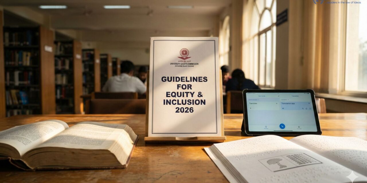 PRIME LEGAL| UGC Equity Guidelines Explained: Transformative Framework Combating Caste-Based Discrimination in Indian Higher Education