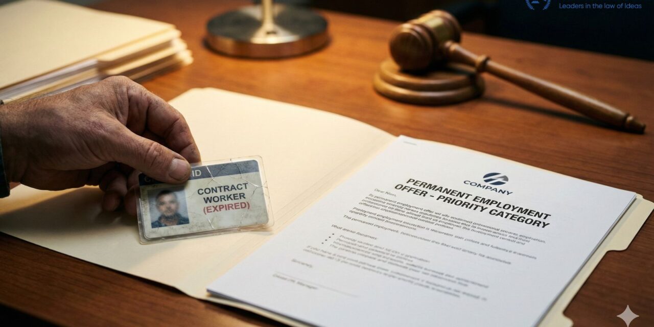 PRIMELEGAL | Supreme Court Holds Principal Employer Must Give Preference to Former Contract Workers When Engaging Regular Workmen