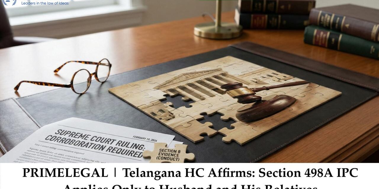 Supreme Court: Section 8 Evidence Is Only Corroborative, Insufficient by Itself for Criminal Conviction