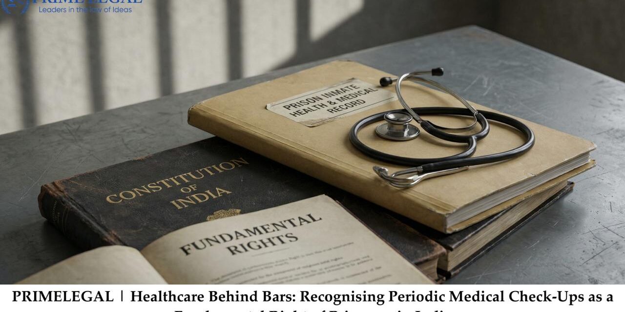 Healthcare Behind Bars: Recognising Periodic Medical Check-Ups as a Fundamental Right of Prisoners in India