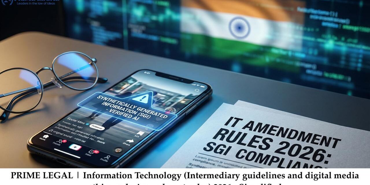 Information Technology (Intermediary guidelines and digital media ethics code Amendment rules) 2026 – Simplified
