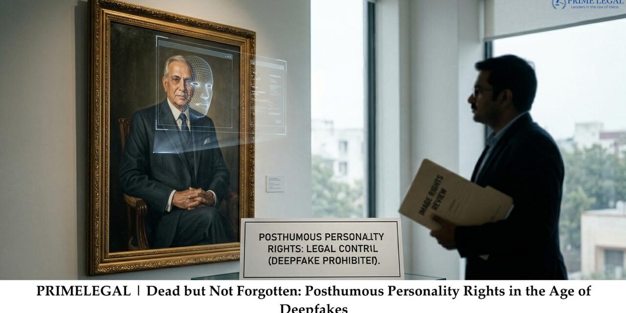 PRIME LEGAL | Dead but not forgotten: Posthumous Personality Rights in the age of Deepfakes