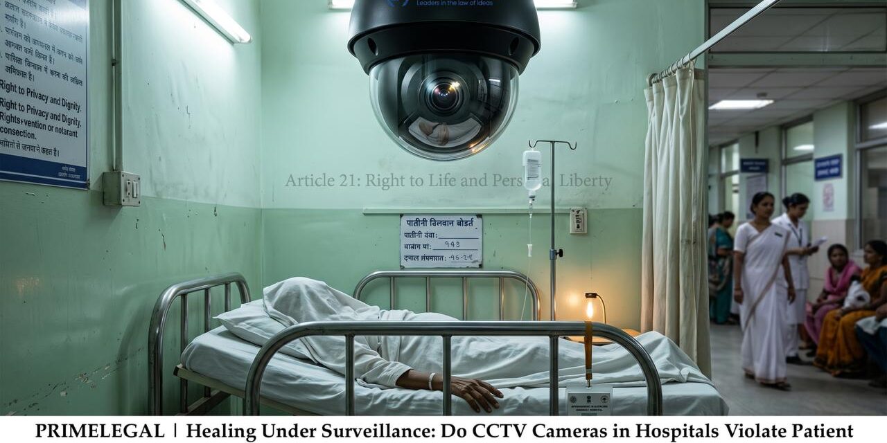 PRIME LEGAL | Healing Under Surveillance: Do CCTV Cameras in Hospitals Violate Patient Privacy and Trust?