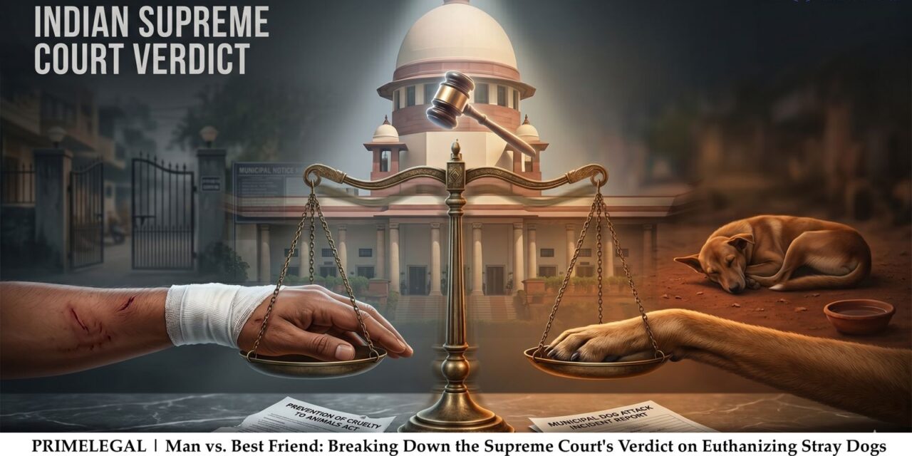 PRIME LEGAL | Man vs. Best Friend: Breaking Down the Supreme Court’s Verdict on Euthanizing Stray Dogs