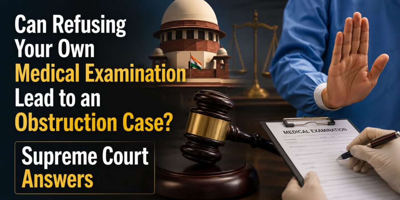 PRIME LEGAL | CAN REFUSING YOUR OWN MEDICAL EXAMINATION LEAD TO AN OBSTRUCTION CASE? SUPREME COURT ANSWERS