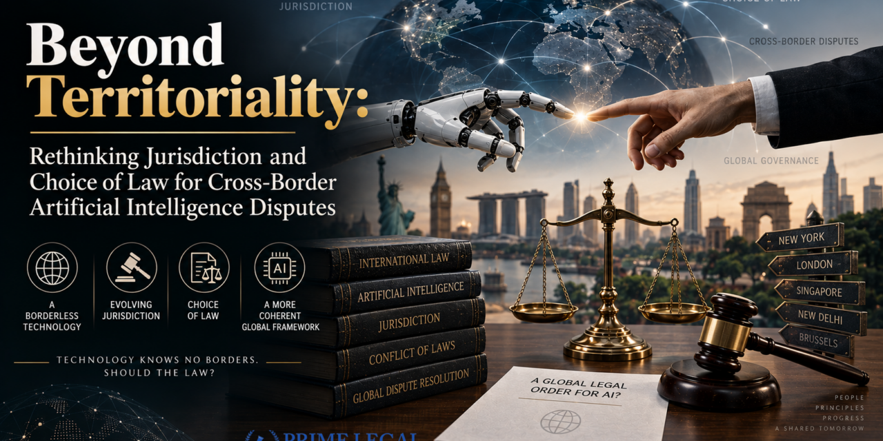 PRIME LEGAL | Beyond Territoriality: Rethinking Jurisdiction and Choice of Law for Cross-Border Artificial Intelligence Disputes