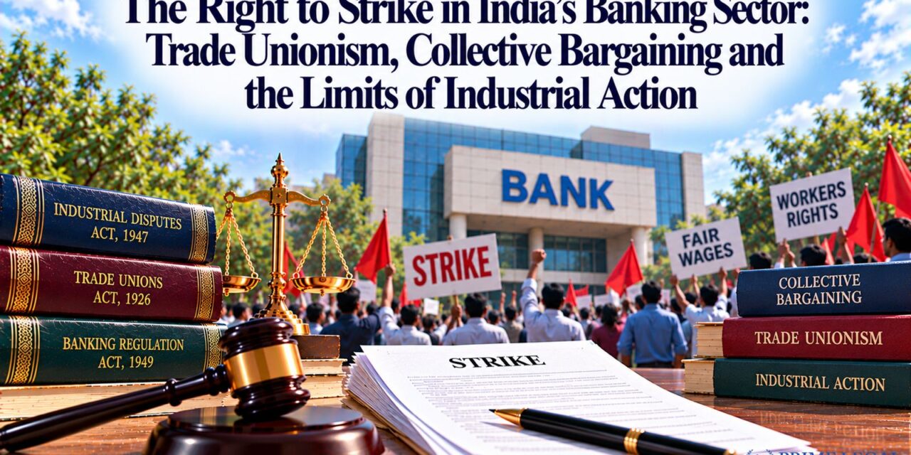 PRIMELEGAL| The Right to Strike in India’s Banking Sector: Trade Unionism, Collective Bargaining and the Limits of Industrial Action
