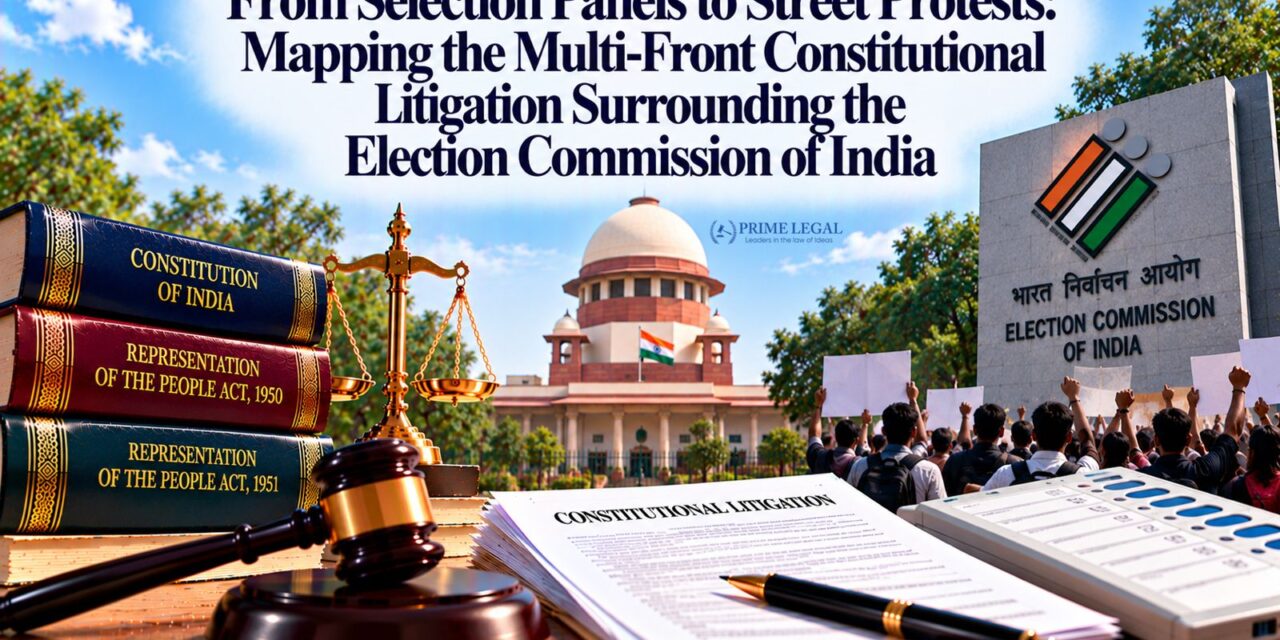 PRIME LEGAL | From Selection Panels to Street Protests: Mapping the Multi-Front Constitutional Litigation Surrounding the Election Commission of India
