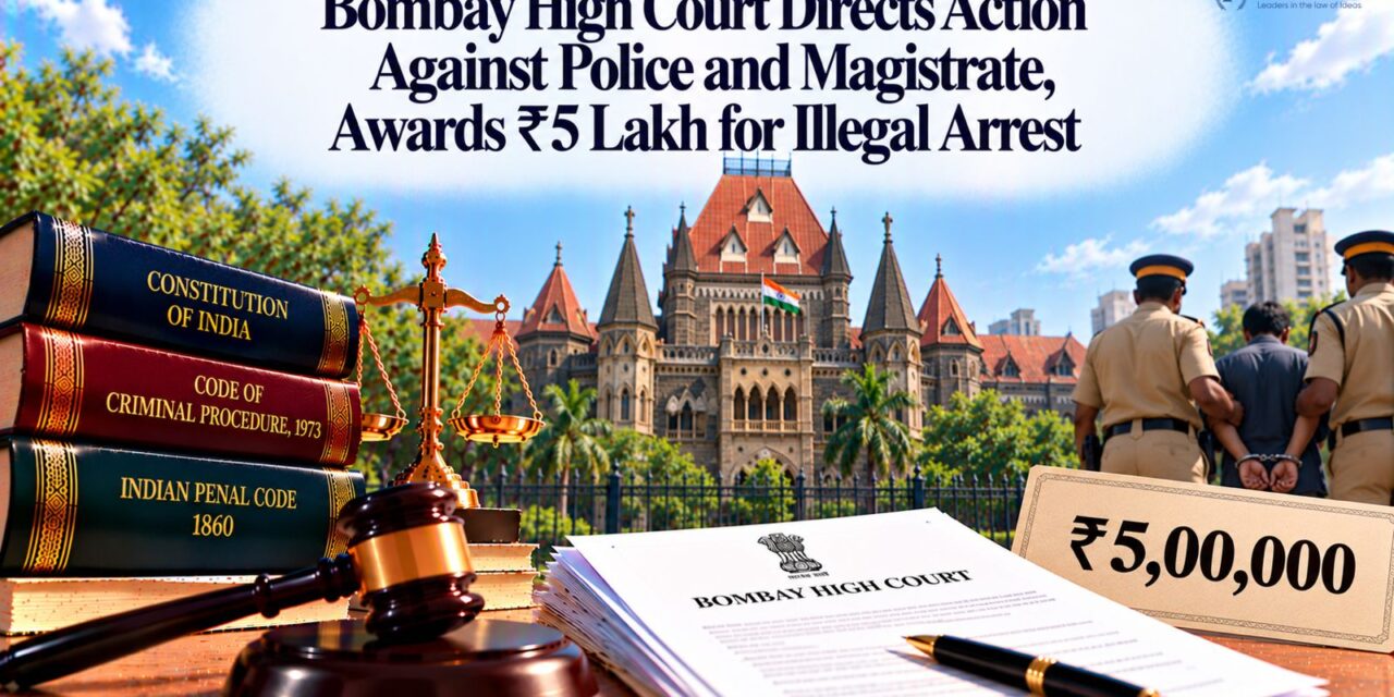 PRIME LEGAL | Bombay High Court Directs Action Against Police and Magistrate, Awards ₹5 Lakh for Illegal Arrest