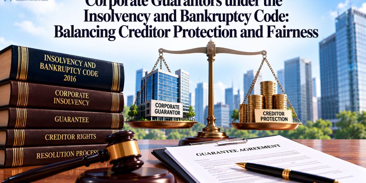 PRIMELEGAL| Corporate Guarantors under the Insolvency and Bankruptcy Code: Balancing Creditor Protection and Fairness